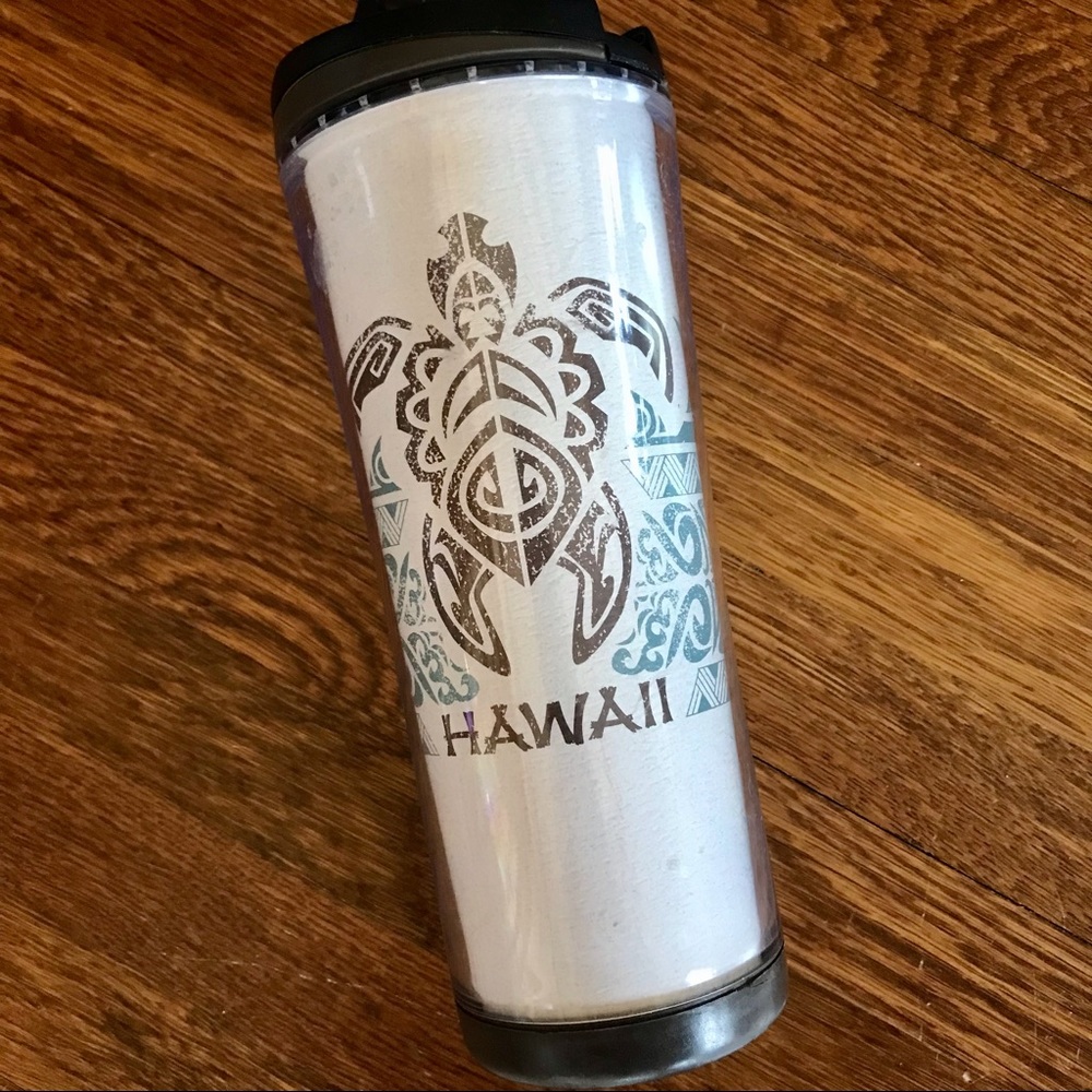 Starbucks Hawaii turtle tumbler travel mug 16 oz coffee